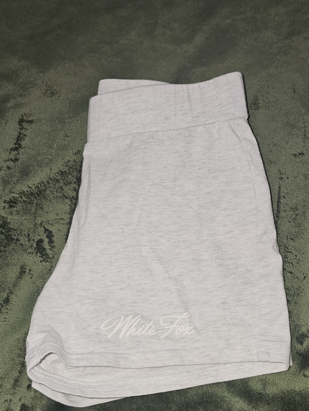 White Fox Womens Slim Fit Gray Shorts. Sz XXS!! - Picture 3 of 8